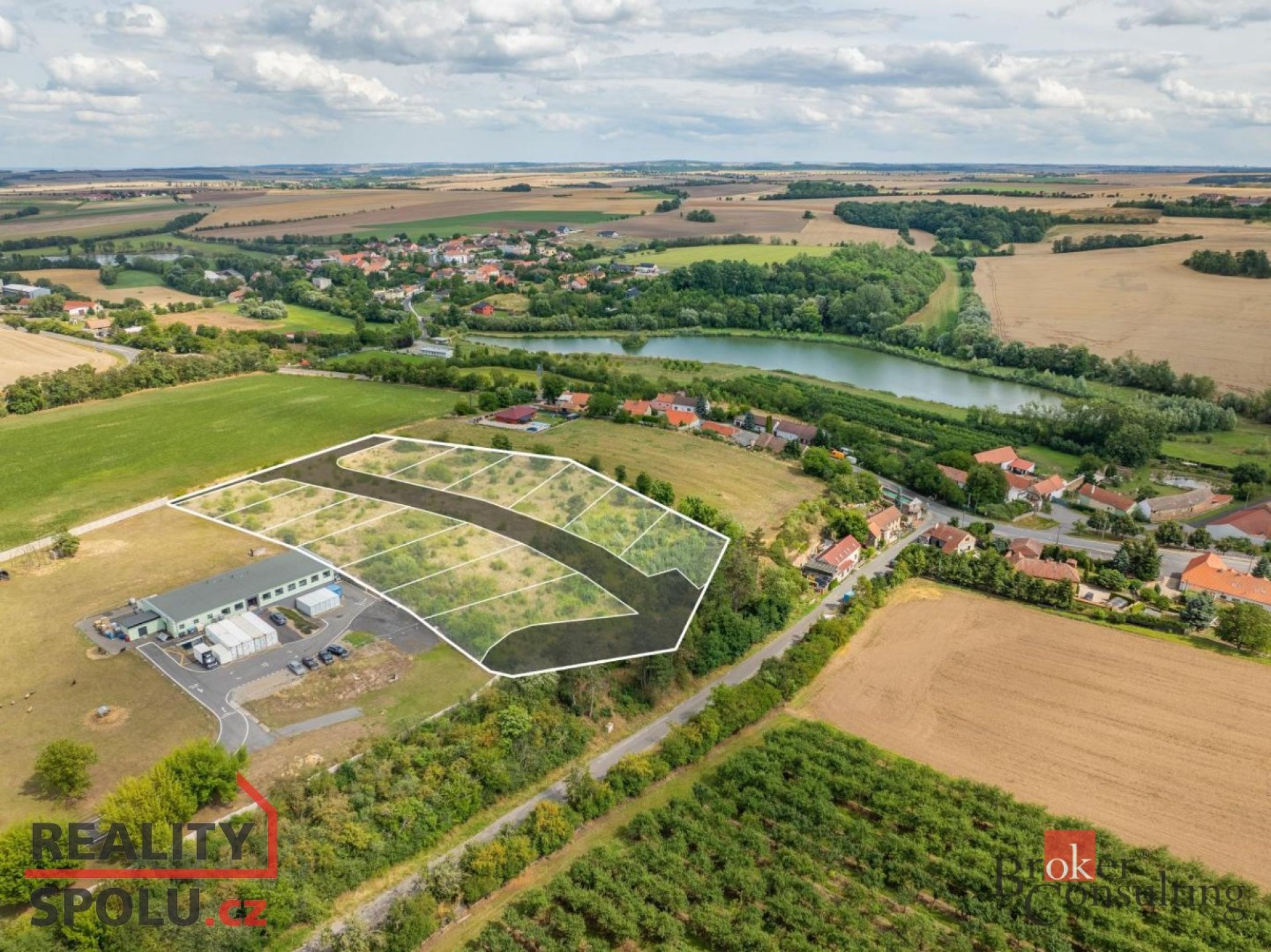 Stavební pozemky na prodej – Vítov u Kladna (Žižice)