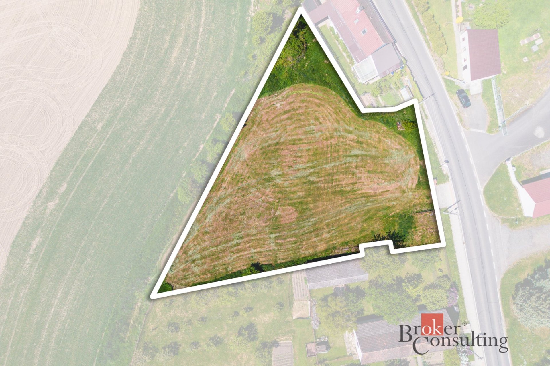 Prodej, pozemky/bydlení, 2037 m2, Vitinka , Osek, Rokycany [ID 76576]