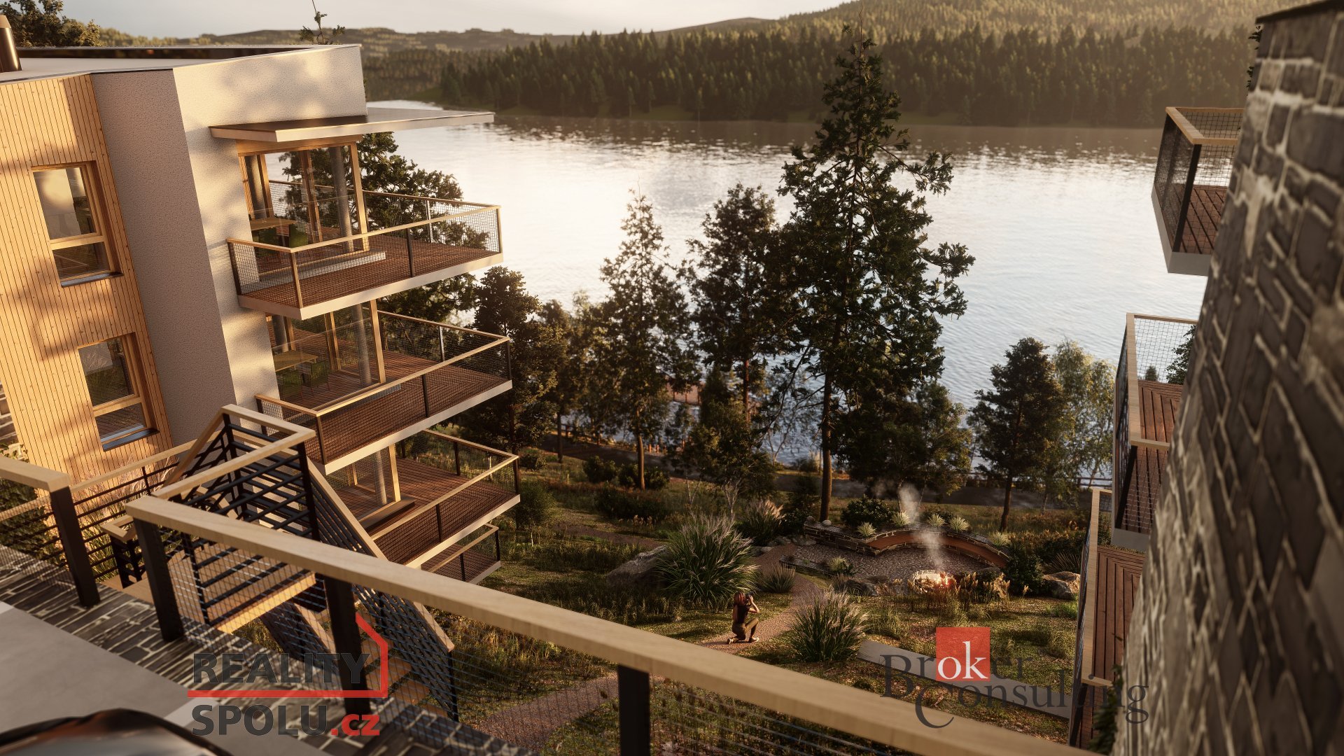 Luxusní byty Skála Lipno