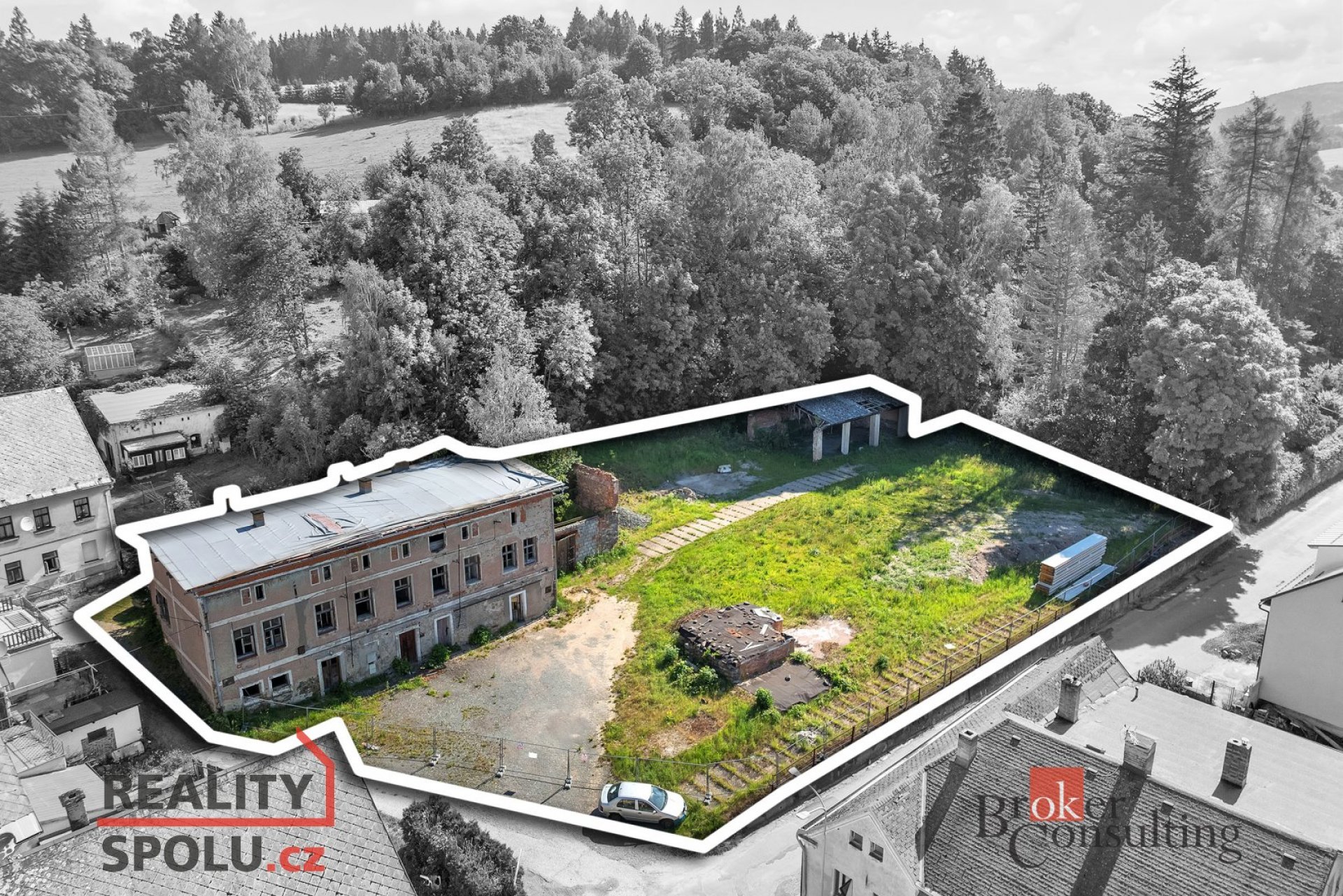 Prodej, pozemky/komerční, 2963 m2, Olešnice v Orlických horách , Rychnov nad Kněžnou [ID 76578]