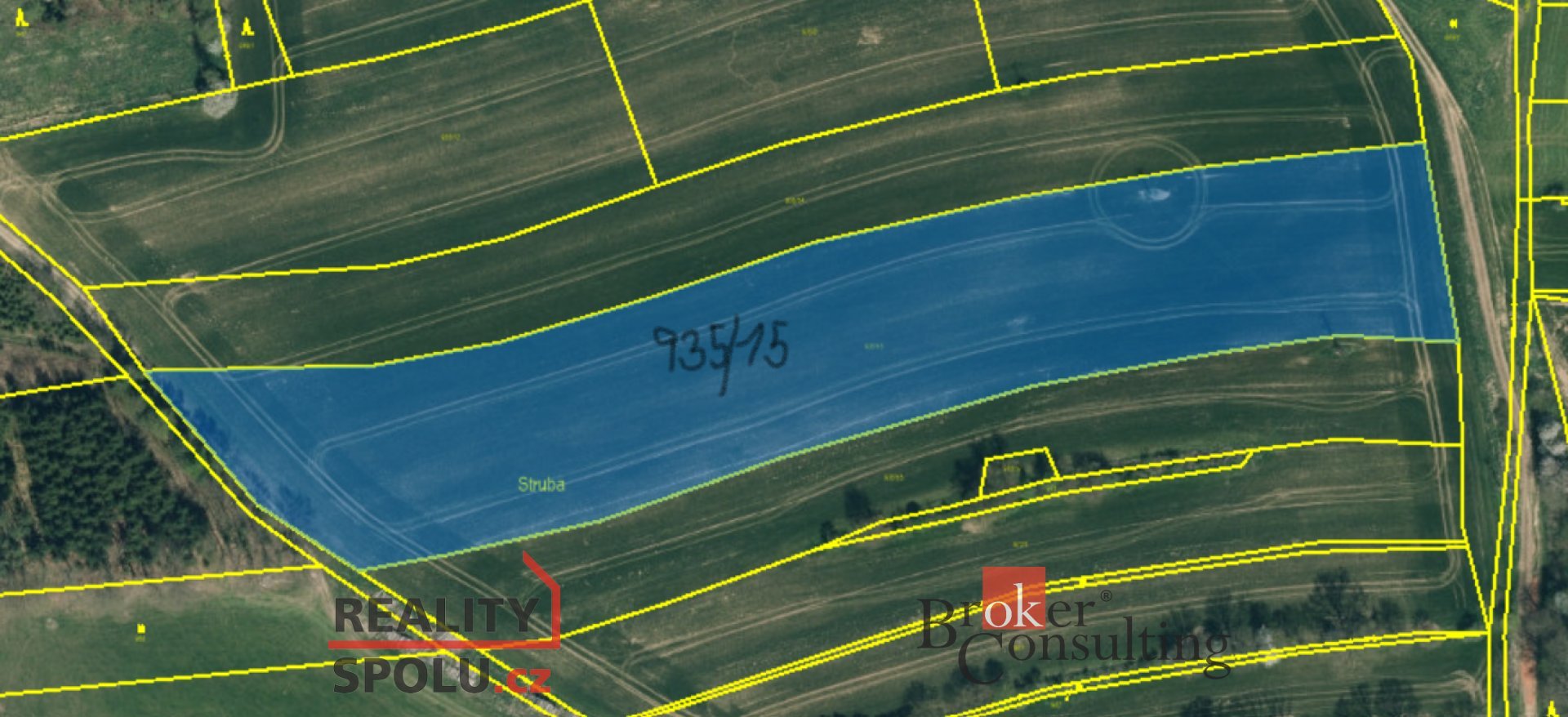 Prodej, pozemky/louka, 44551 m2, Miličín, Benešov [ID 76364]