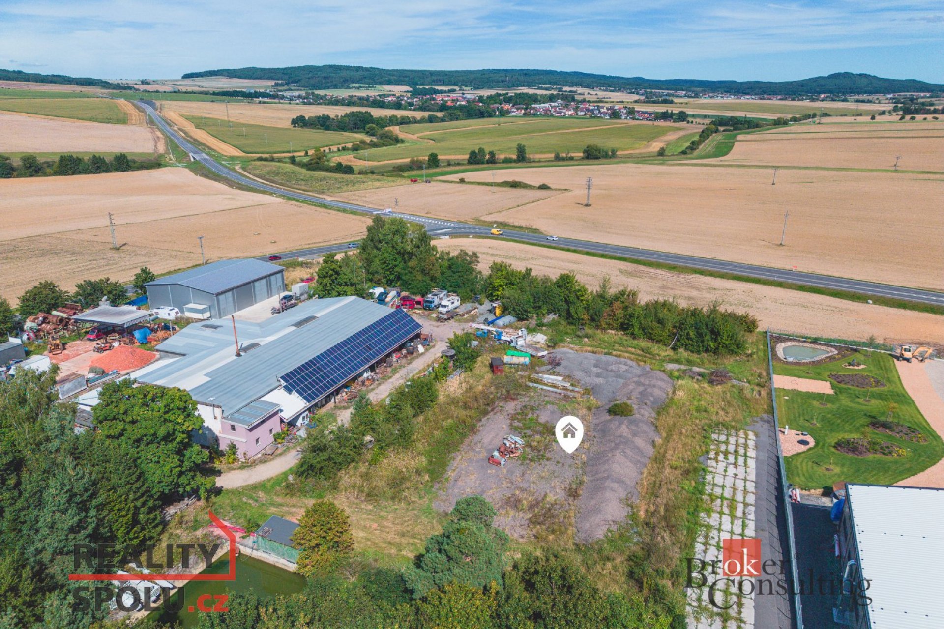 Pronájem, pozemky/komerční, 5000 m2, 33701 Litohlavy, Rokycany [ID 76946]