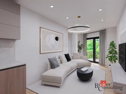 Prodej bytu, 2+kk, 59 m²