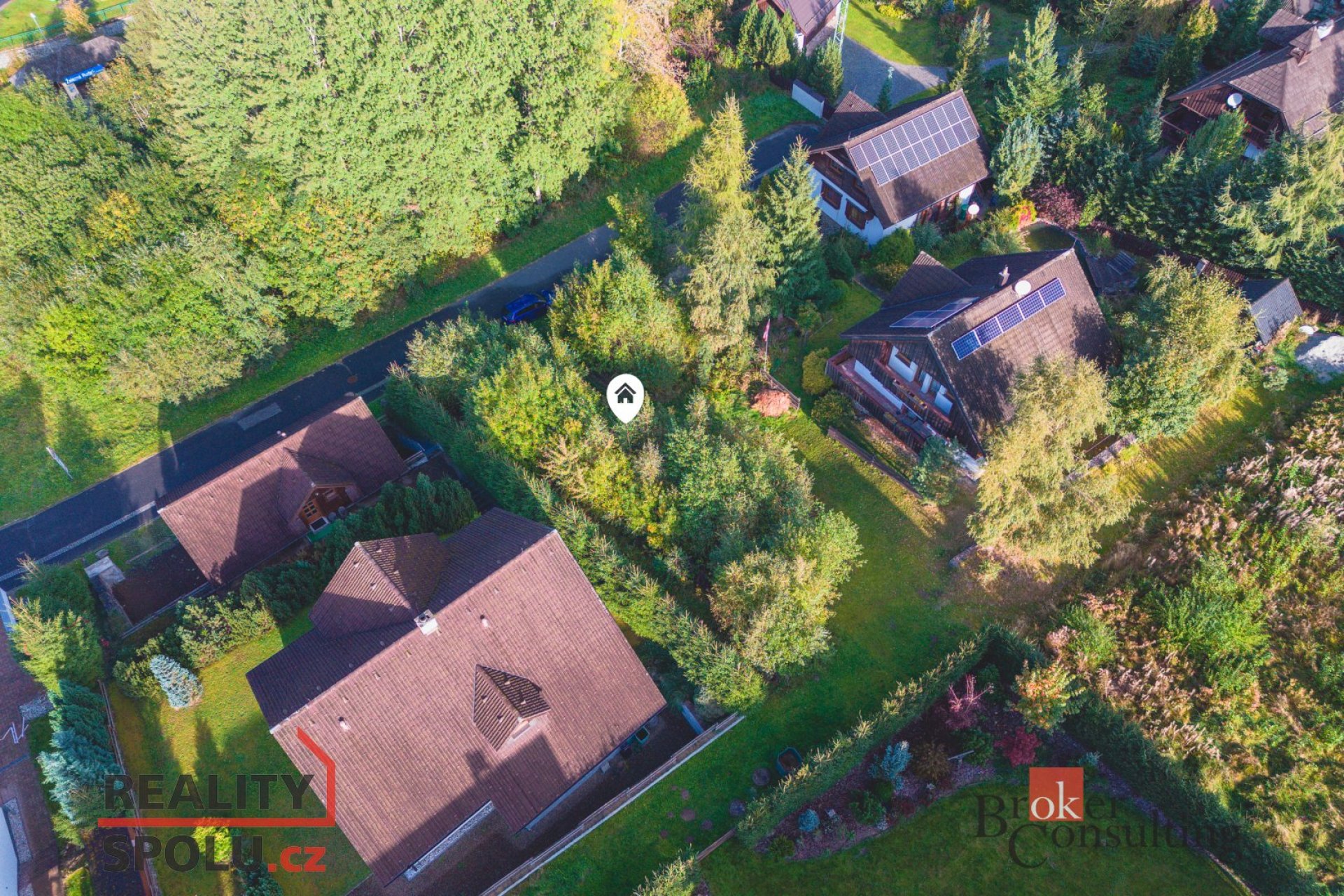 Prodej, pozemky/bydlení, 607 m2, Železná Ruda  [ID 76668]