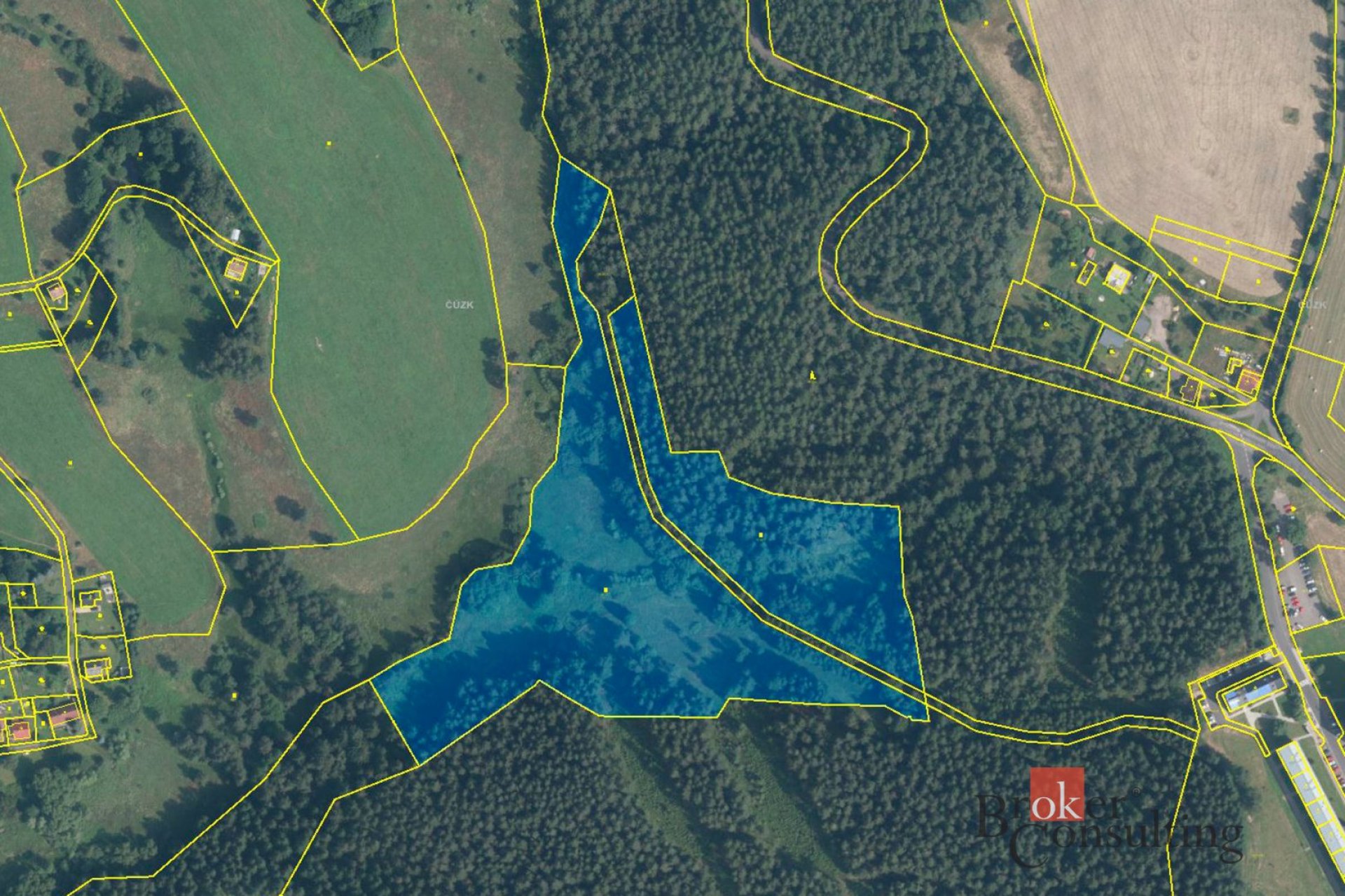 Prodej, pozemky/louka, 62859 m2, Rotava, Sokolov [ID 77411]