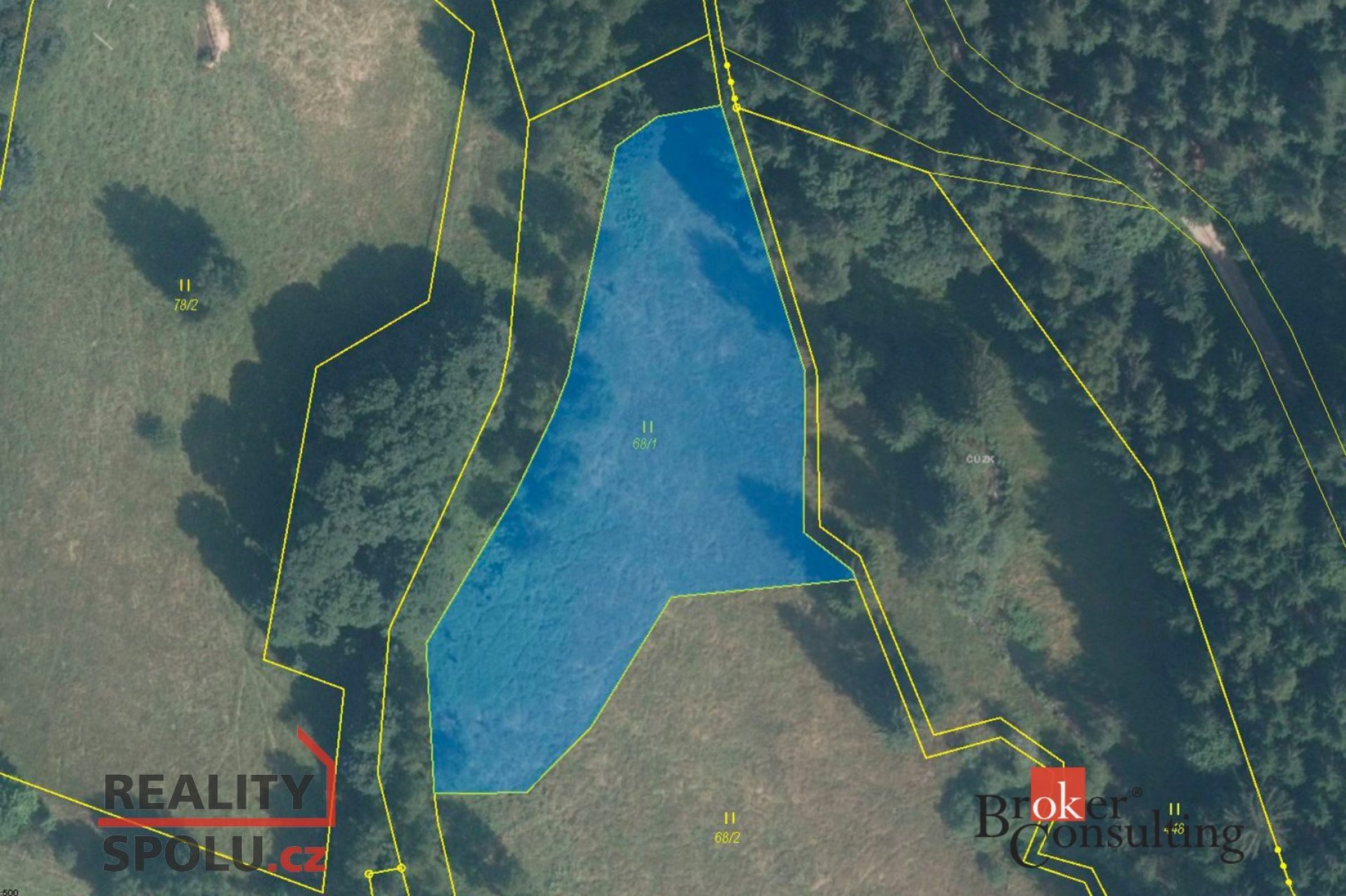 Prodej, pozemky/louka, 62859 m2, Rotava, Sokolov [ID 77411]