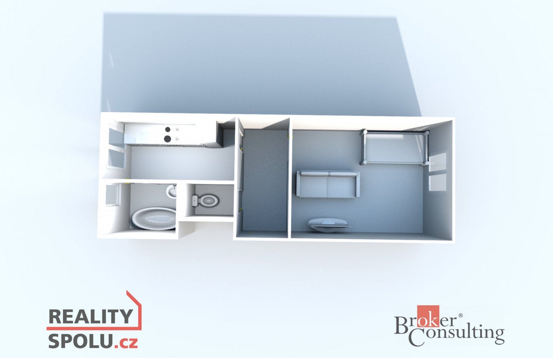 Prodej, byty/1+1, 33 m2, Solná 46/21, Město, 74601 Opava (nečleněná část města) [ID 75068]