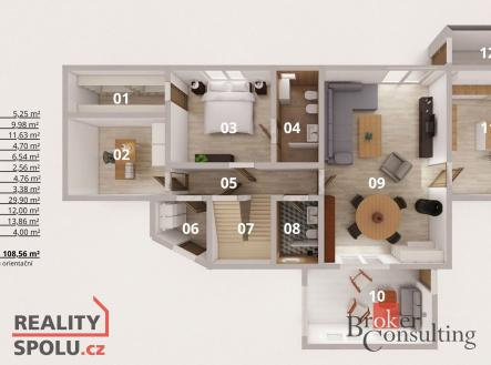 Prodej domu/vily, 235 m²