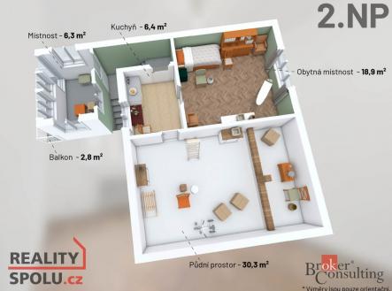 Prodej domu/vily, 182 m²