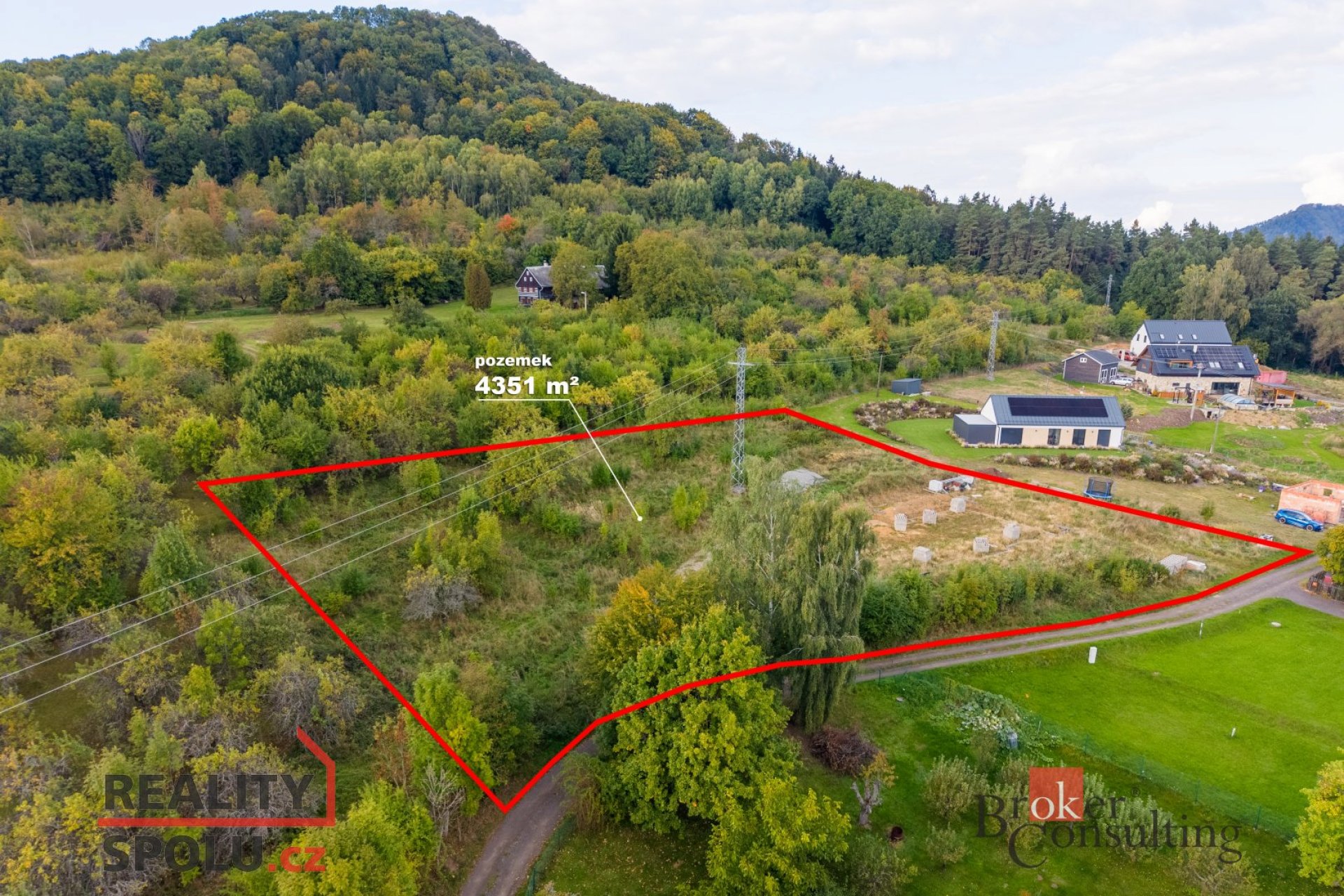 Stavební pozemek s překrásným výhledem