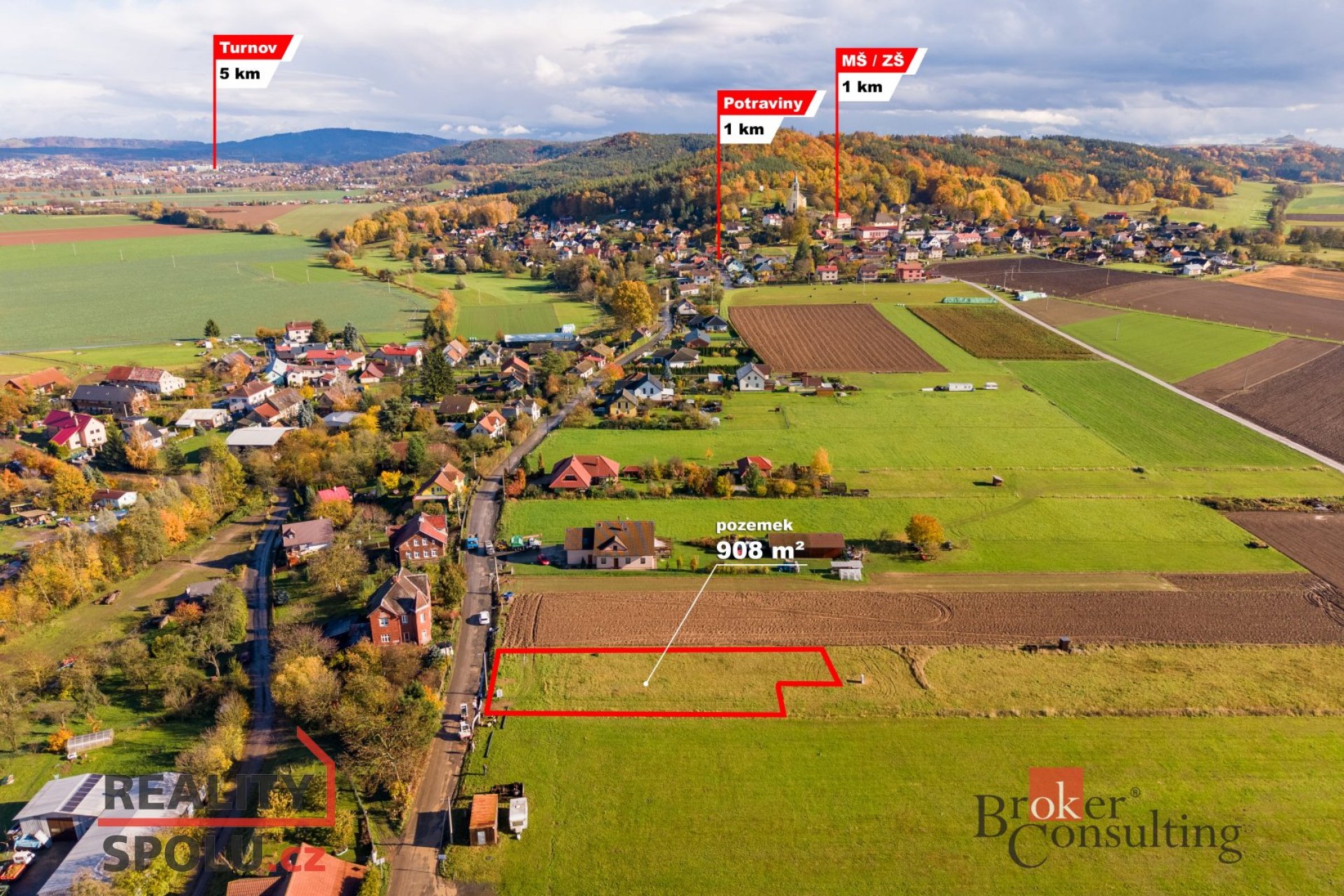 Prodej pozemku se stavebním povolením