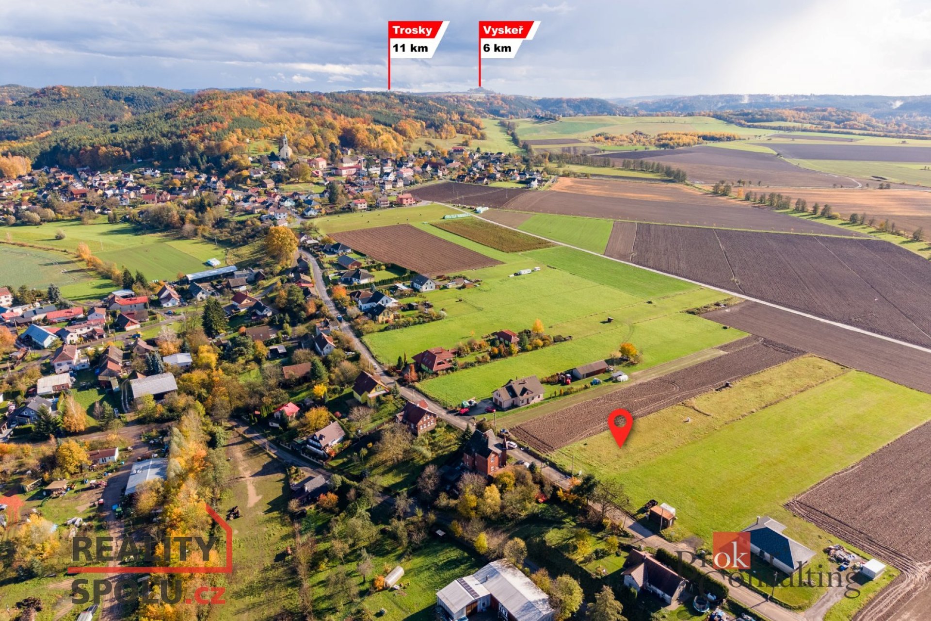 Prodej pozemku se stavebním povolením