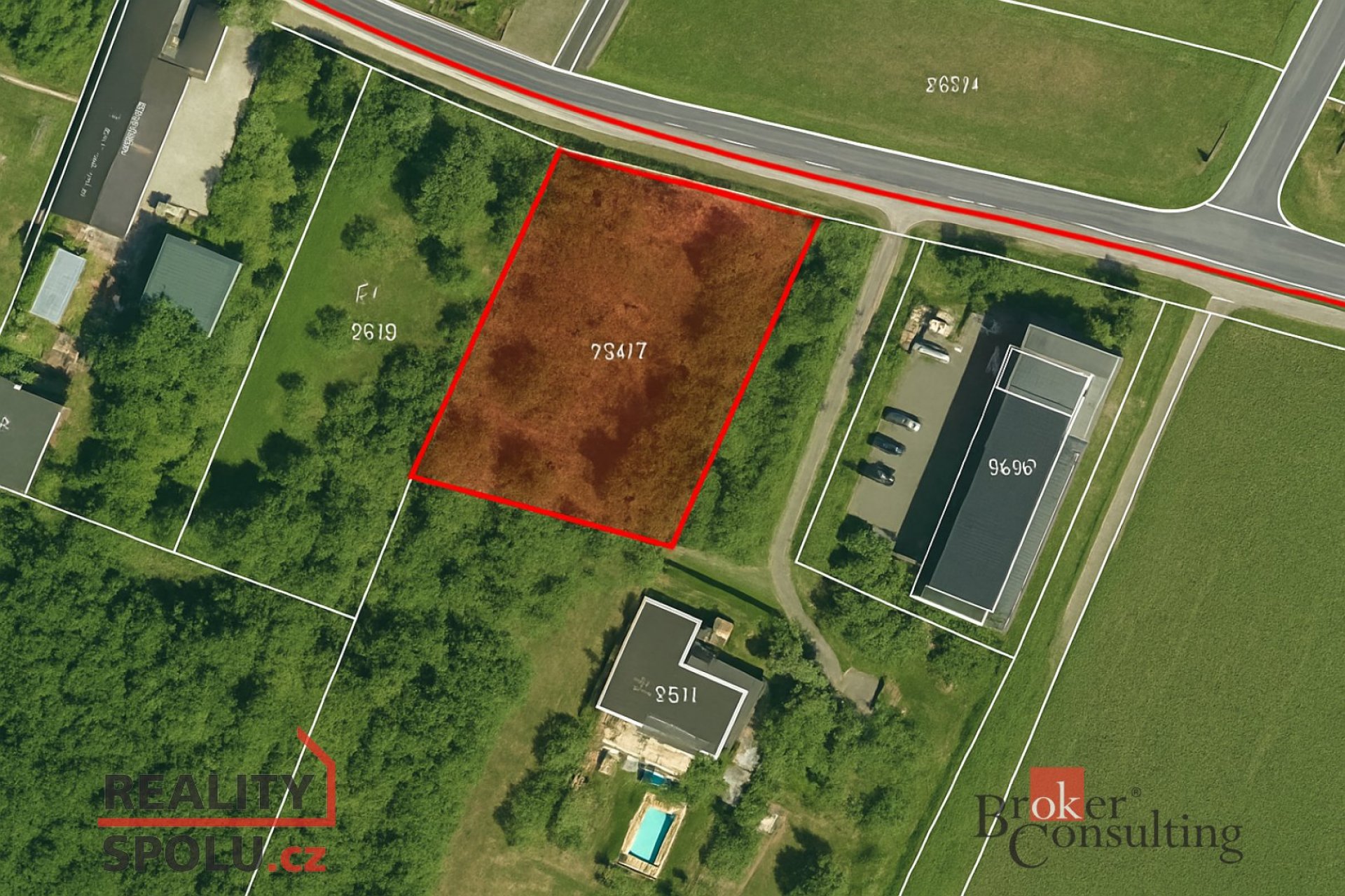 Prodej, pozemky/bydlení, 1049 m2, Rybníčky 100, 74781 Otice, Opava [ID 77874]