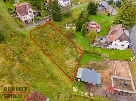 Prodej pozemku, trvalý travní porost, 694 m²