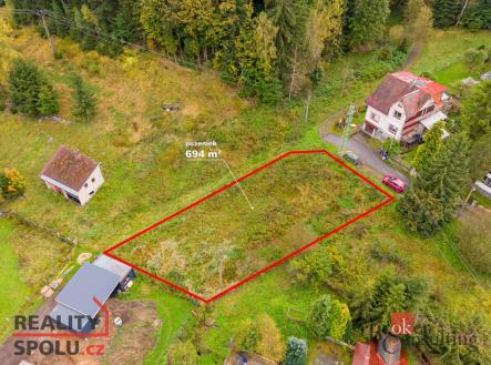 Prodej pozemku, trvalý travní porost, 694 m²