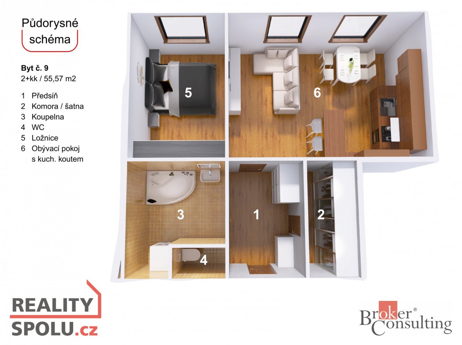 Prodej bytu 2+kk v srdci Hrádku nad Nisou