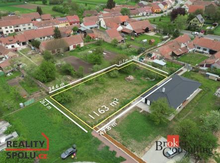 Prodej pozemku pro bydlení, 1 163 m²