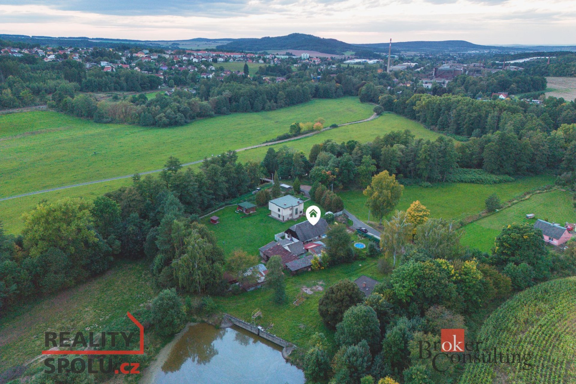 Prodej, pozemky/bydlení, 1175 m2, U koupaliště 12, 33842 Hrádek, Rokycany [ID 79130]