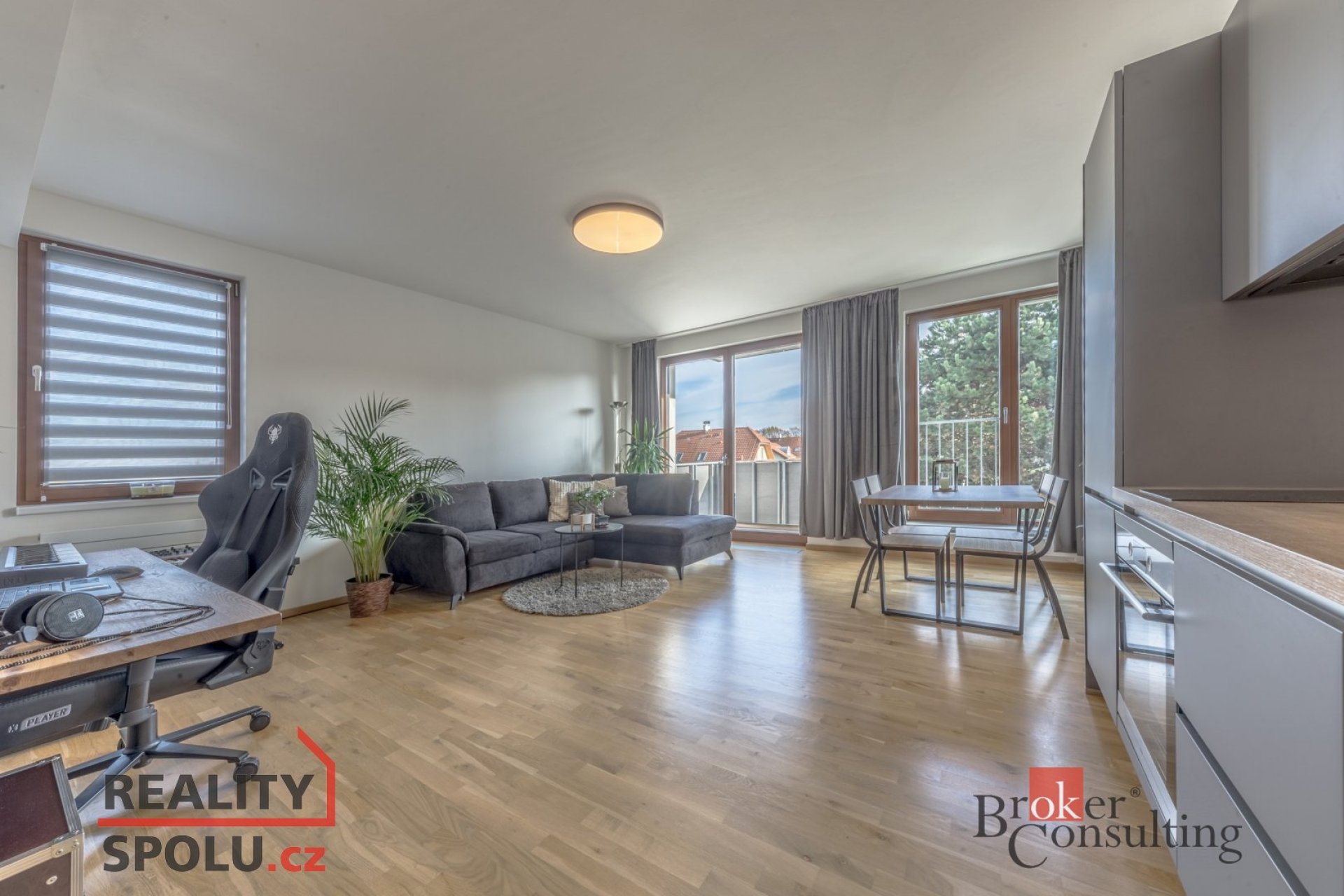 Prodej bytu 2kk, 58,5 m2, v novostavbě, Praha 8, Dolní Chabry