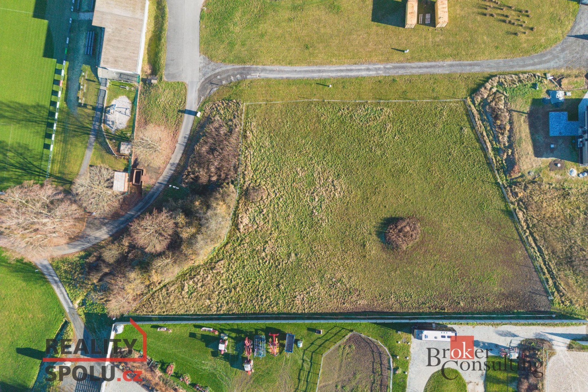 Prodej, pozemky/bydlení, 600 m2, Spálené Poříčí , Plzeň-jih [ID 79311]