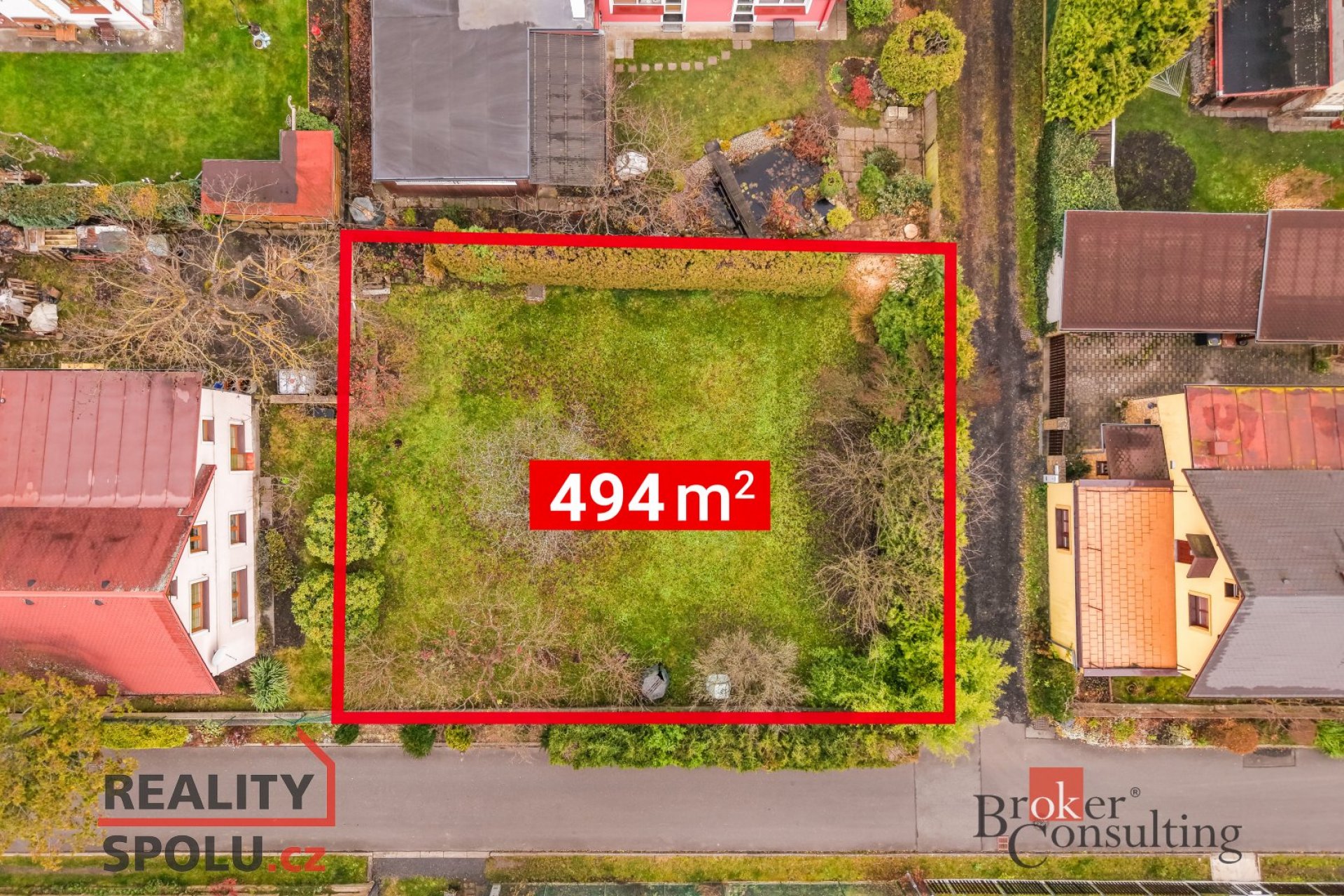 Prodej, pozemky/zahrada, 494 m2, Tylova 398, 47301 Nový Bor, Česká Lípa [ID 79123]