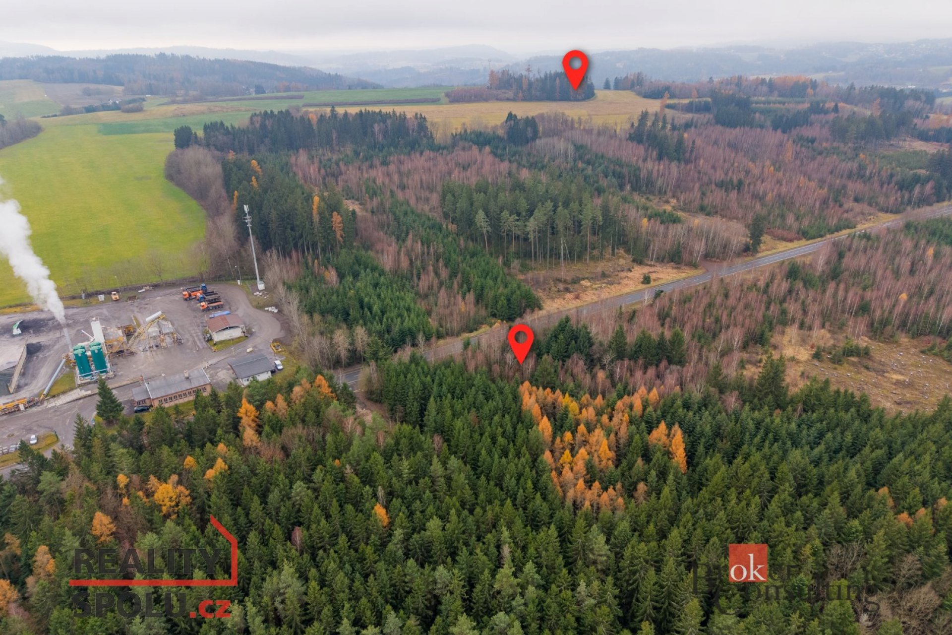 Prodej, pozemky/les, 5425 m2, Radčice, Jablonec nad Nisou [ID 78902]