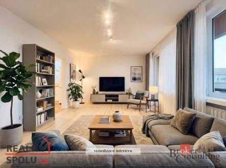 Pronájem bytu, 3+1, 83,44 m²