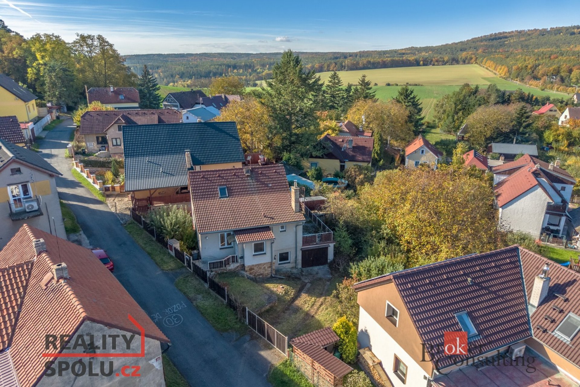 Prodej domu 3+1, pozemek 347 m2, obec Hudlice, okr. Beroun