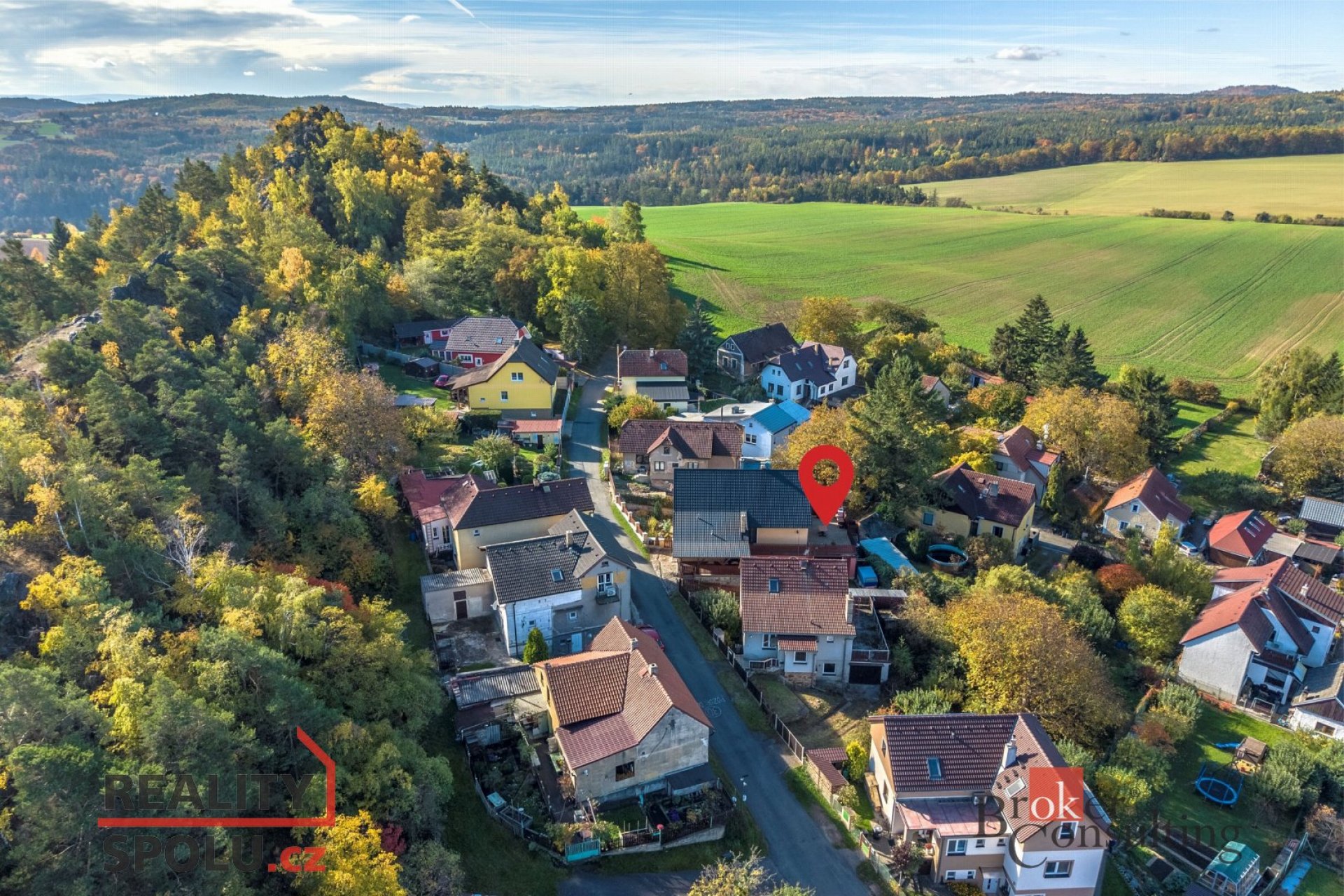 Prodej domu 3+1, pozemek 347 m2, obec Hudlice, okr. Beroun