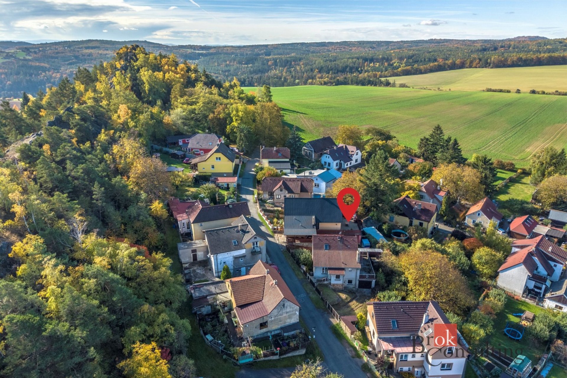 Prodej domu 3+1, pozemek 347 m2, obec Hudlice, okr. Beroun