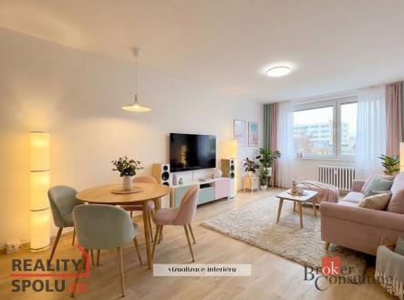 Pronájem bytu, 4+kk, 72,69 m²