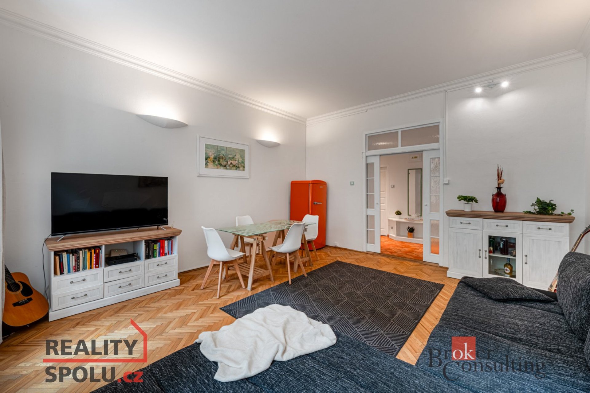 Prodej, byty/2+kk, 47 m2, Krásova 1027/9, Žižkov, 13000 Praha 3 [ID 77872]