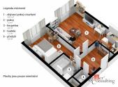Prodej bytu, 2+kk, 54 m²