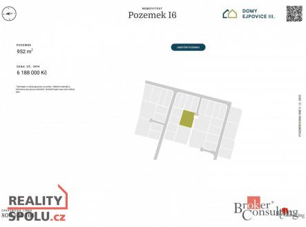 Prodej pozemku pro bydlení, 952 m²
