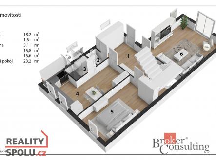 Prodej domu/vily, 126 m²
