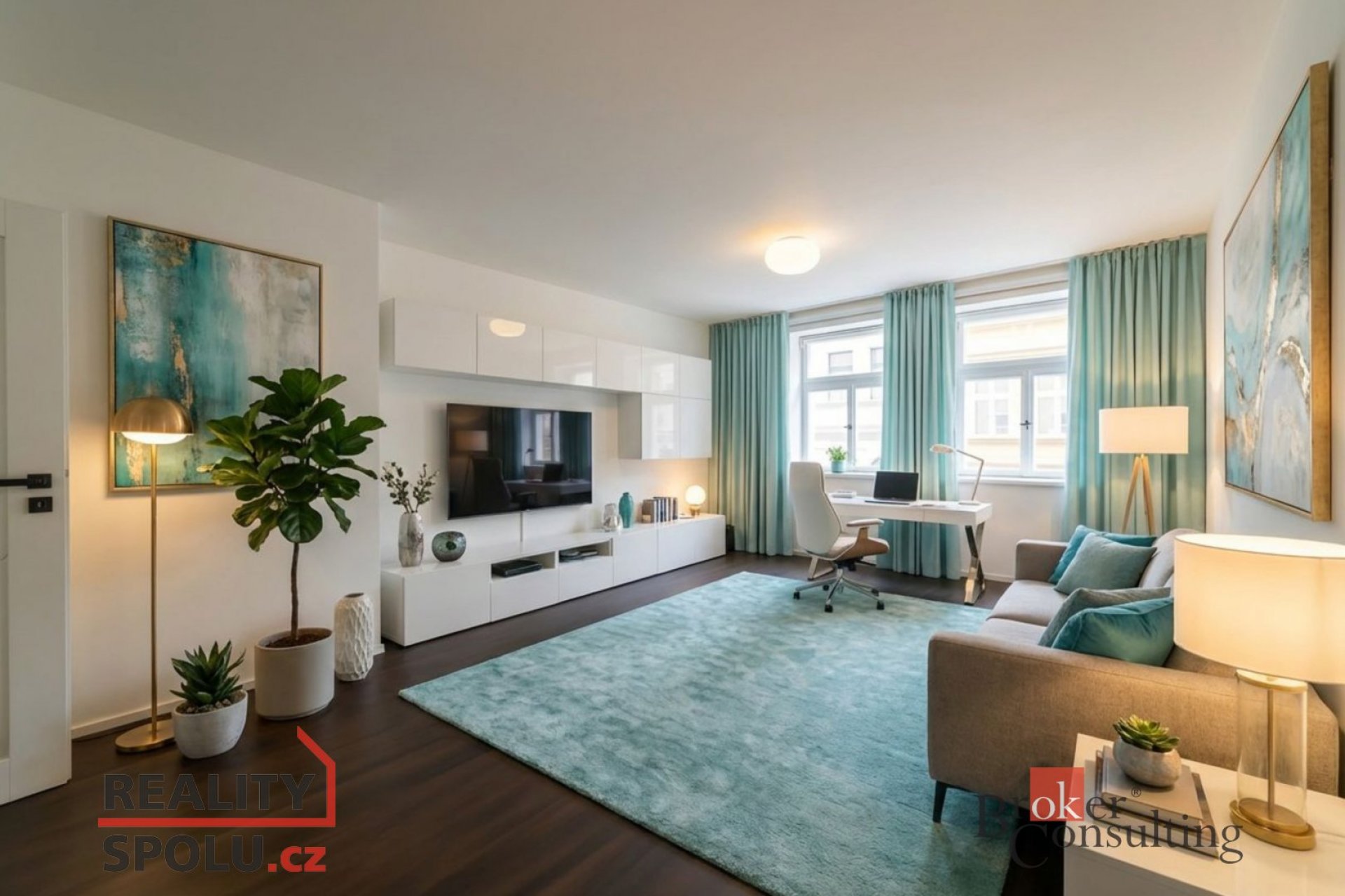 Pronájem, byty/2+kk, 56.6 m2, Roháčova 134/9, Žižkov, 13000 Praha 3 [ID 79924]