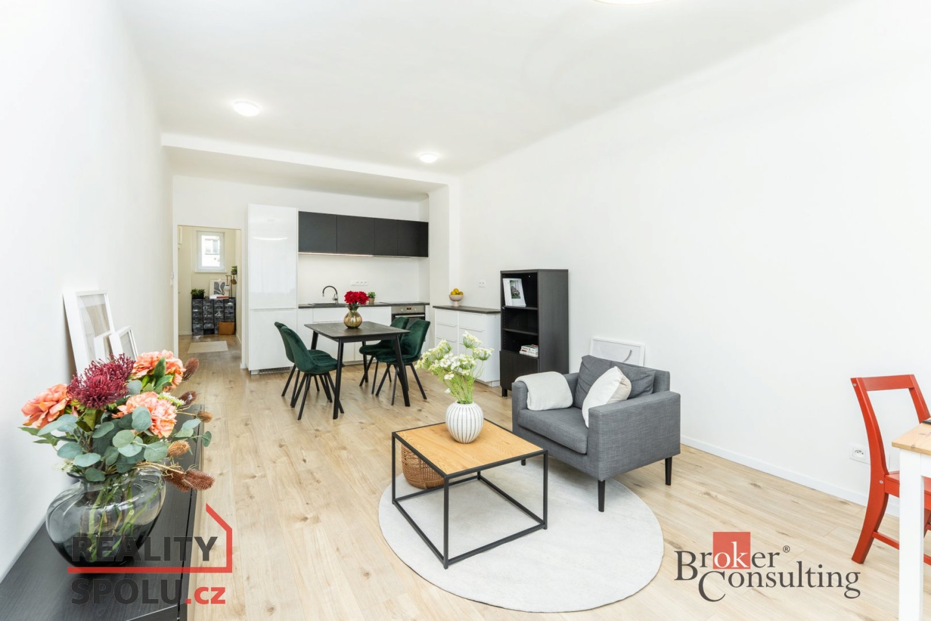 Pronájem, byty/2+kk, 52 m2, Za Zelenou liškou 540/3, Krč, 14000 Praha 4 [ID 80204]