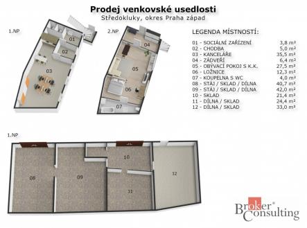 Prodej domu/vily, 579 m²