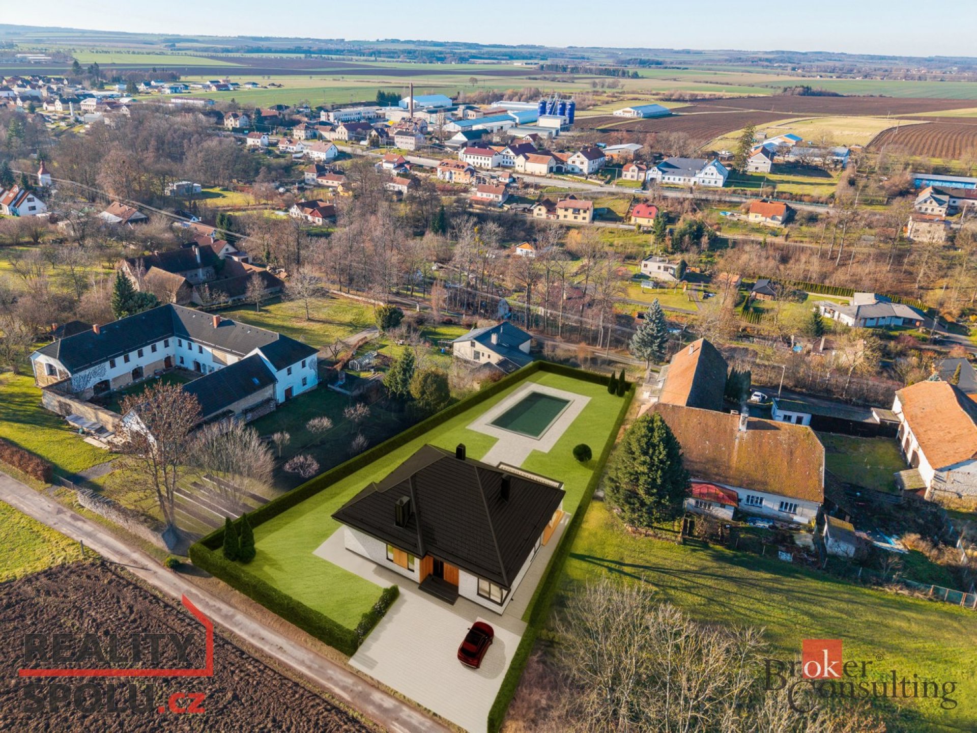 Stavební Pozemek 2 262m² k prodeji – Litomyšl