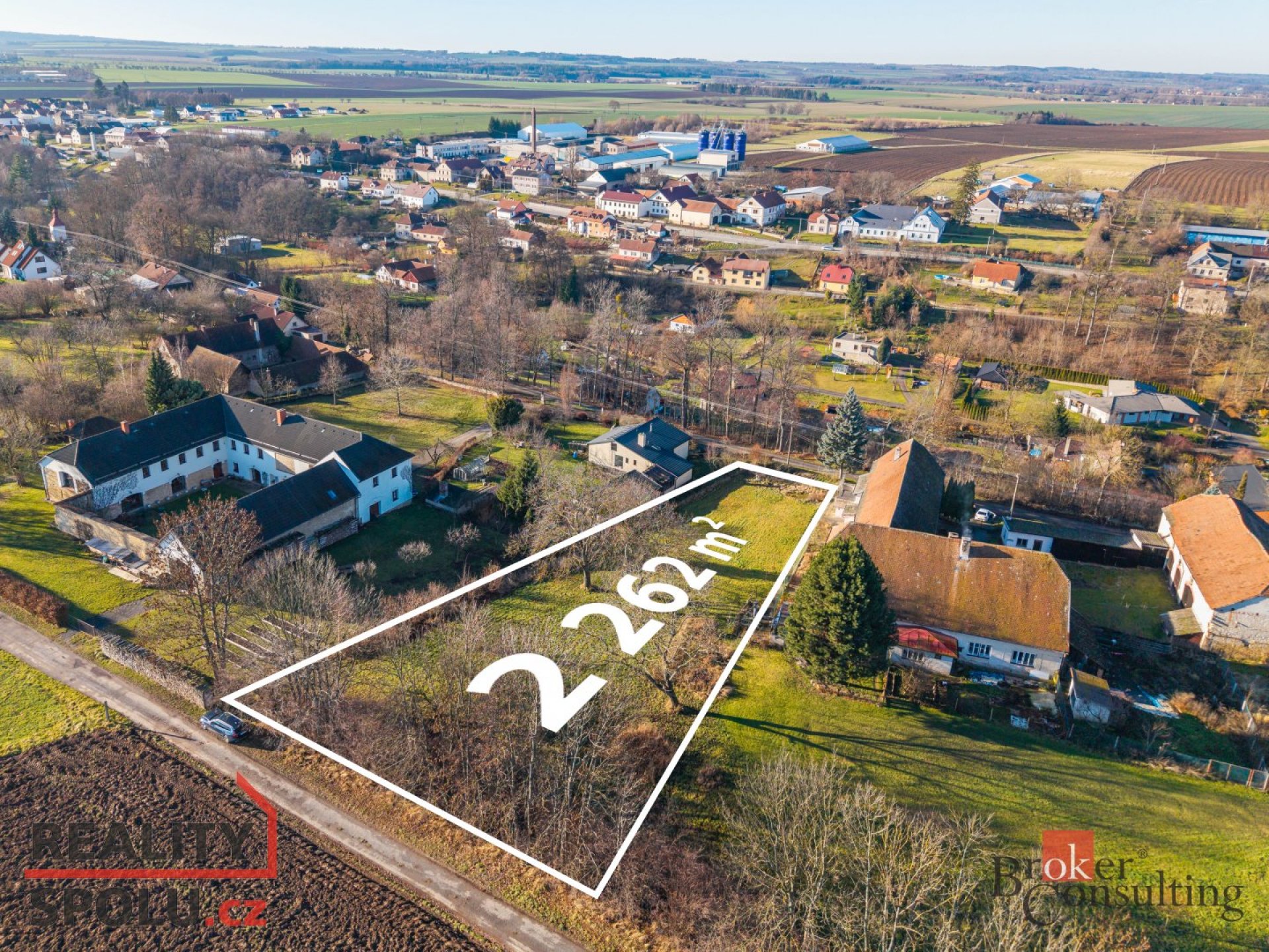 Stavební Pozemek 2 262m² k prodeji – Litomyšl