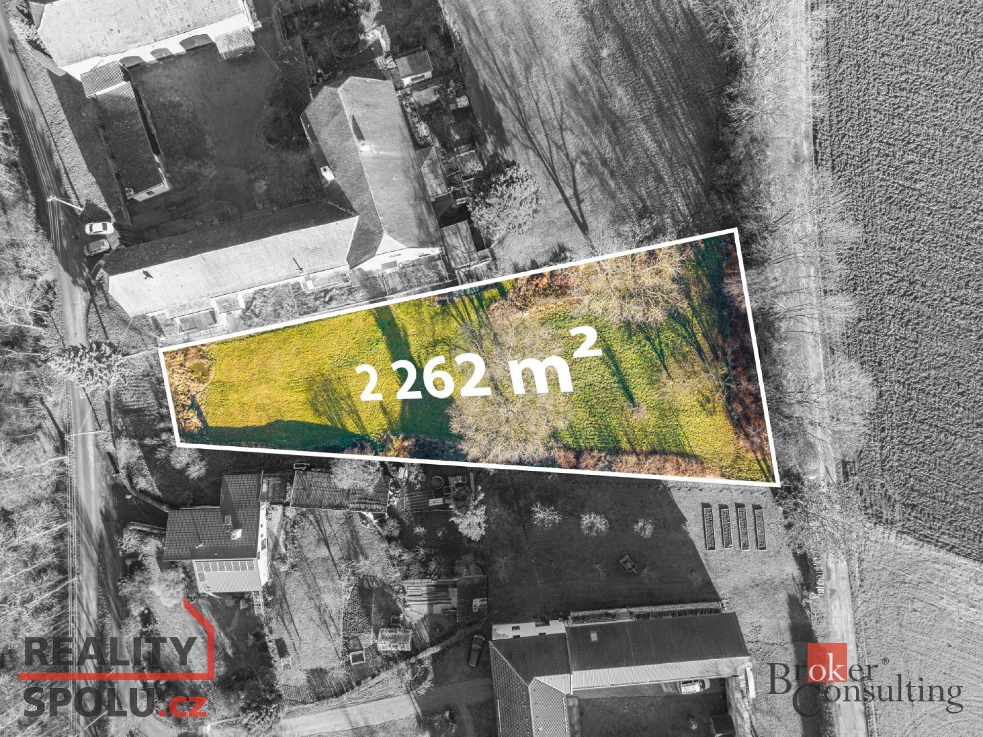 Stavební Pozemek 2 262m² k prodeji – Litomyšl