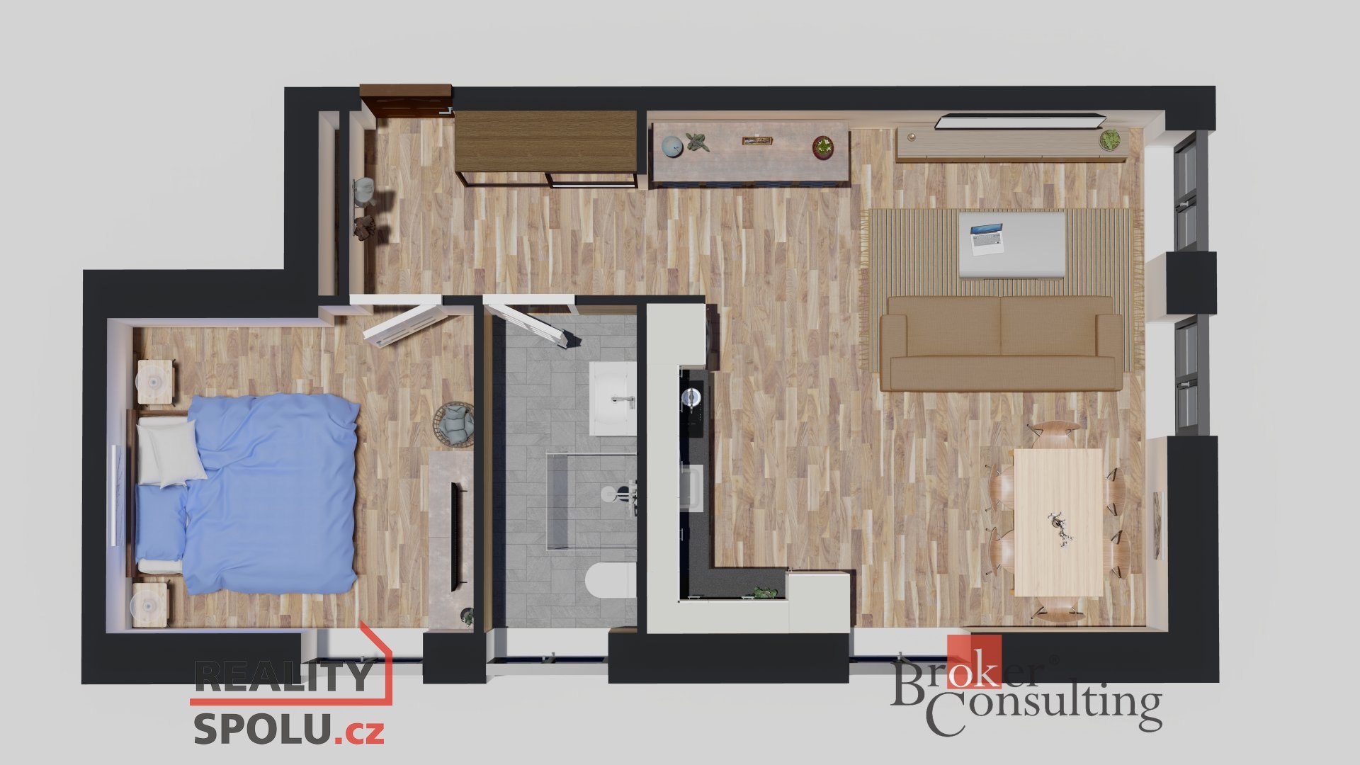 Prodej bytu 2+kk budova C6