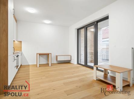 Pronájem bytu, 1+kk, 44 m²