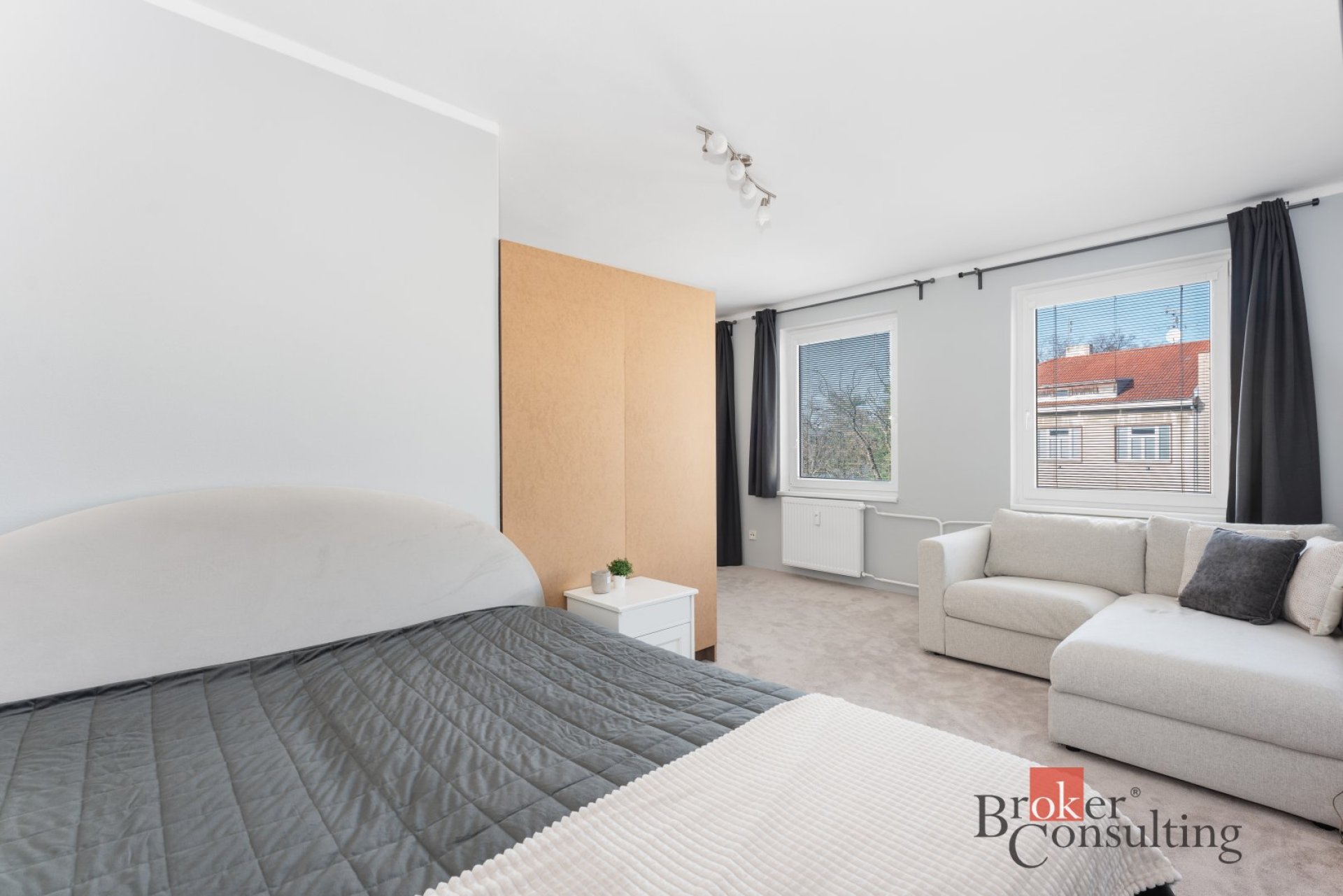 Prodej  bytu 2+kk, 44m² s balkónkem, v centru lázeňského města Poděbrady