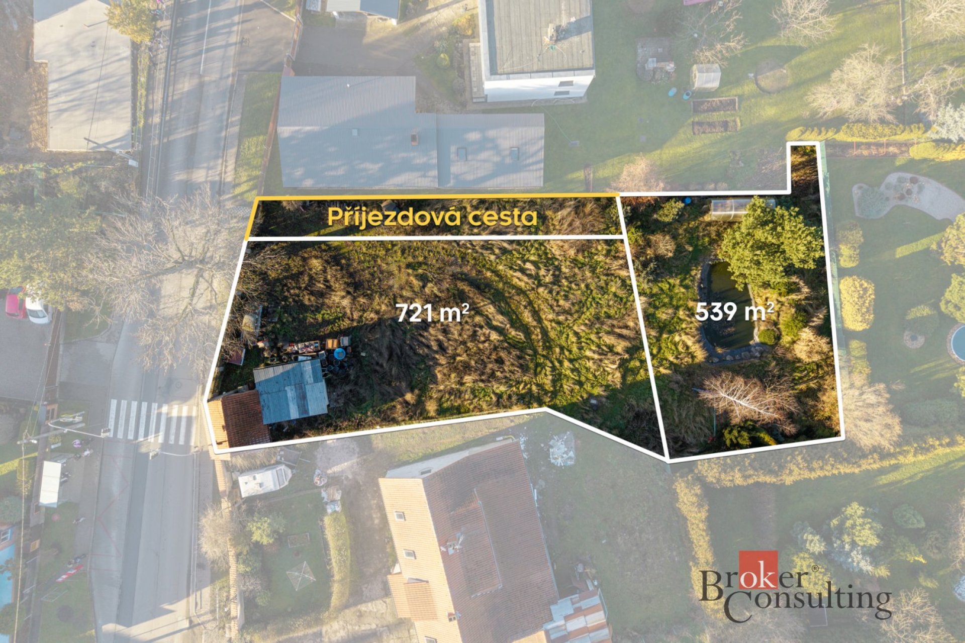 Prodej, pozemky/bydlení, 1402 m2, Pražská 465, Dolní Jirčany, 25244 Psáry, Praha-západ [ID 79932]