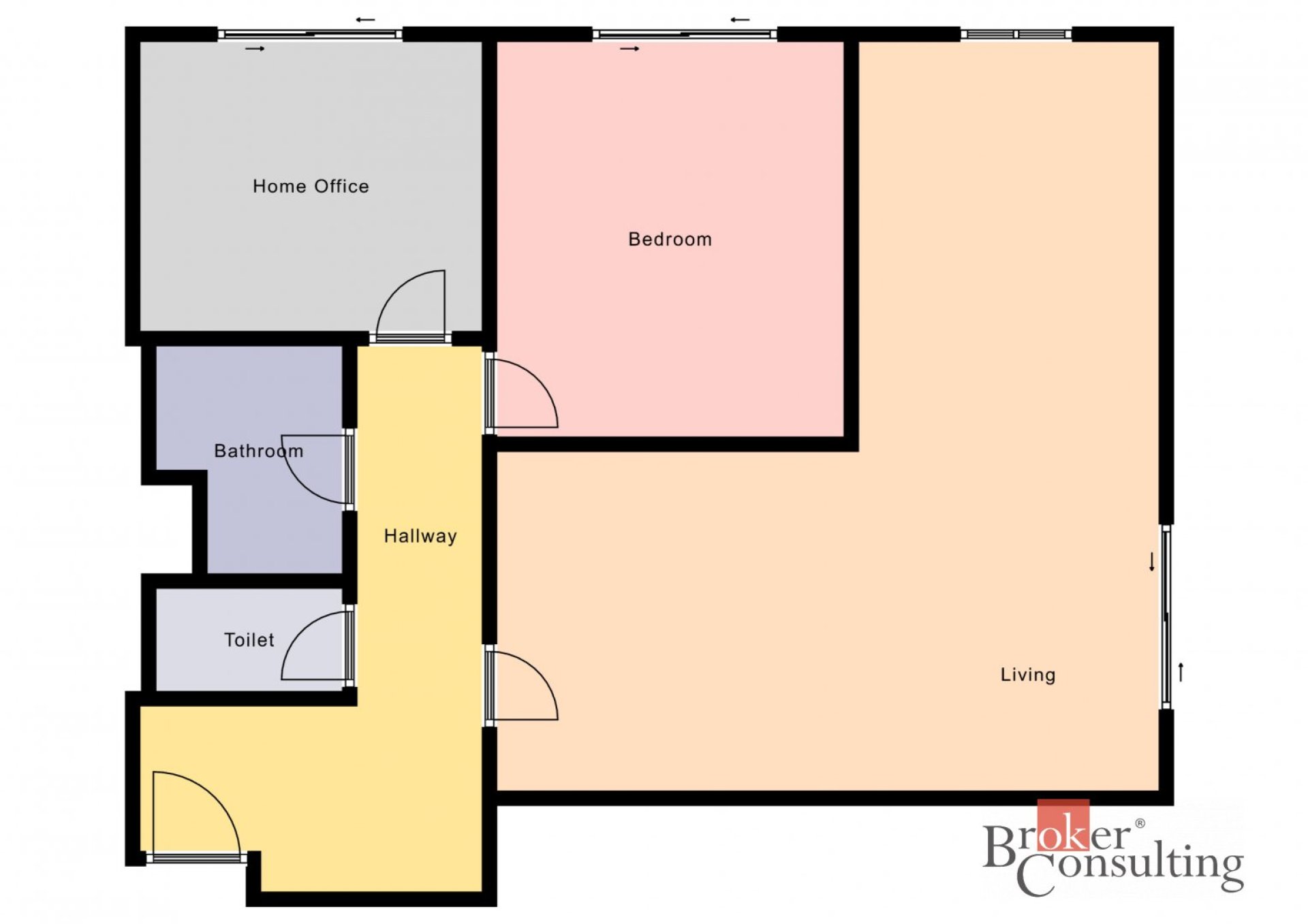 Pronájem, byty/3+kk, 76 m2, Wiesenthalova, Řeporyje, 15500 Praha 5 [ID 78953]