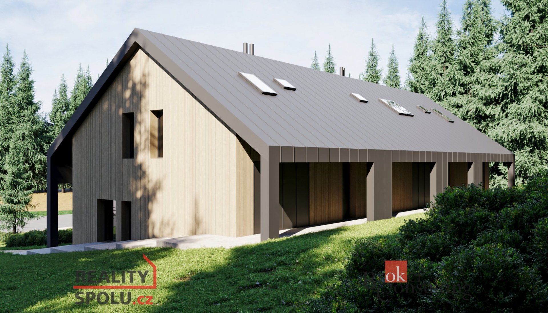 Prodej, pozemky/bydlení, 3475 m2, Železná Ruda, Klatovy [ID 80975]