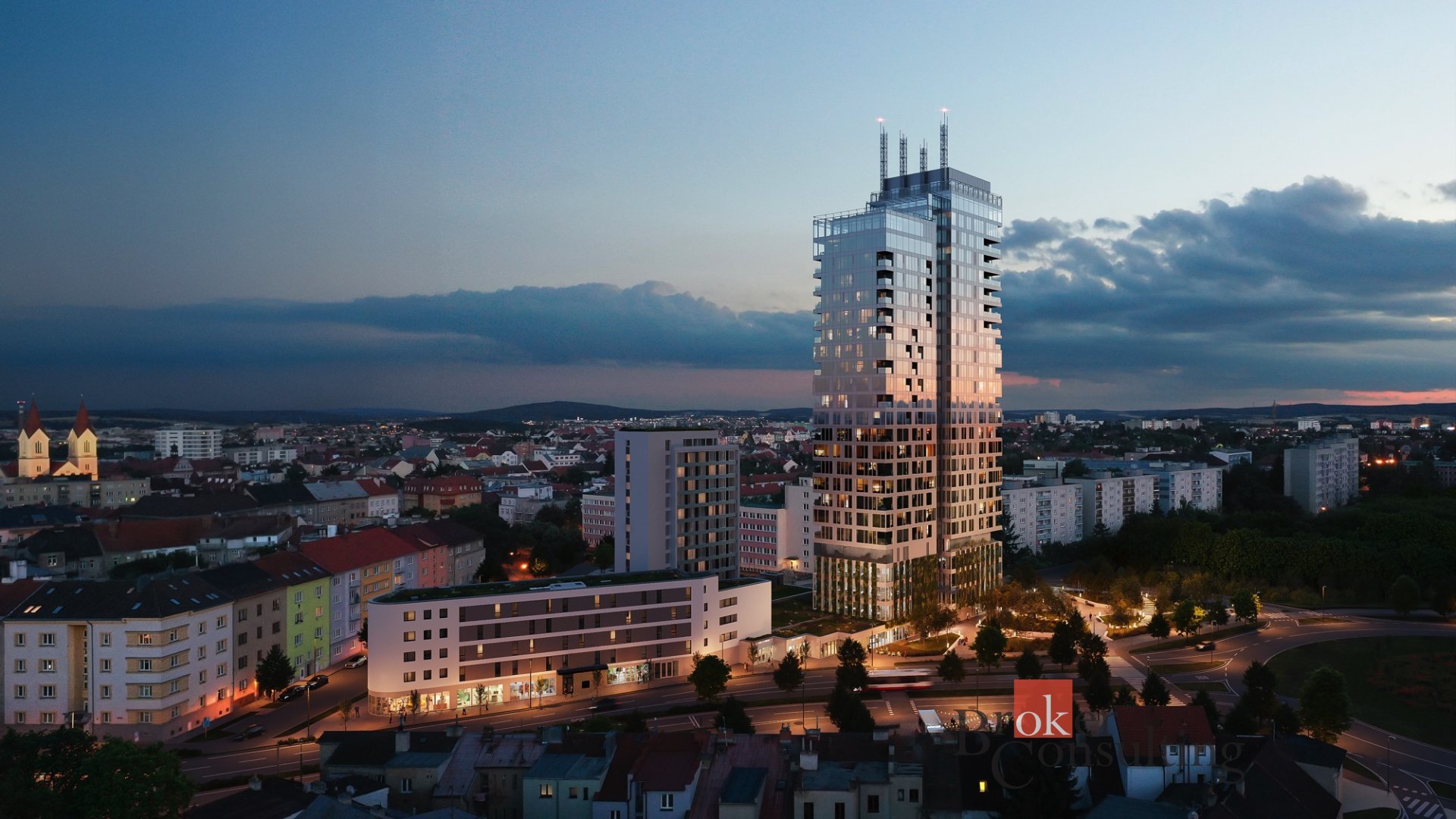 Prodej, byt 1+kk, 34 m2, Plzeň, náměstí Českých bratří 2476/10