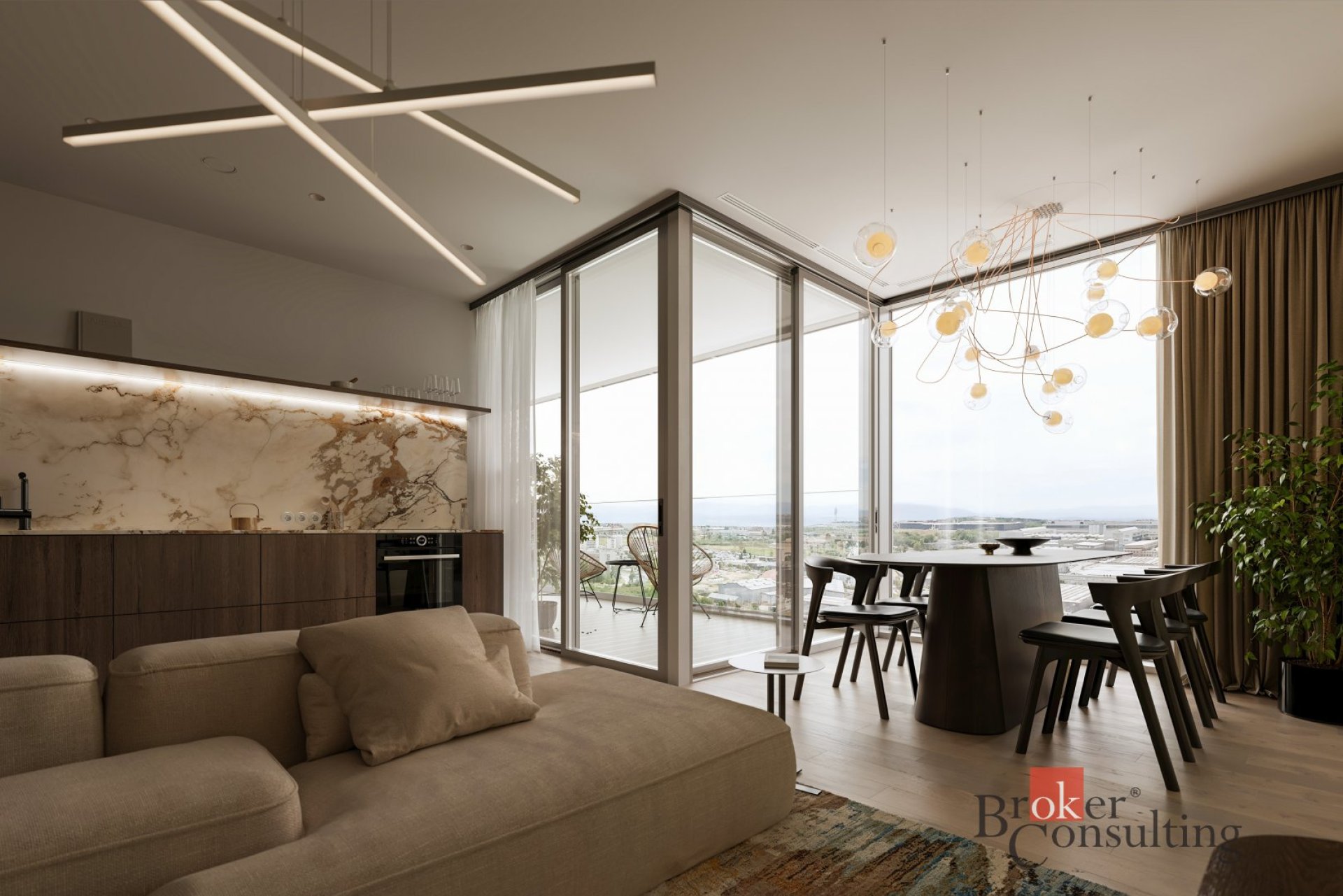 Prodej, byt 2+kk, 55 m2, Plzeň, náměstí Českých bratří 2476/10