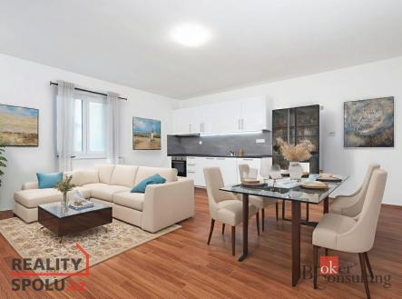 Prodej bytu, 2+kk, 55,41 m²